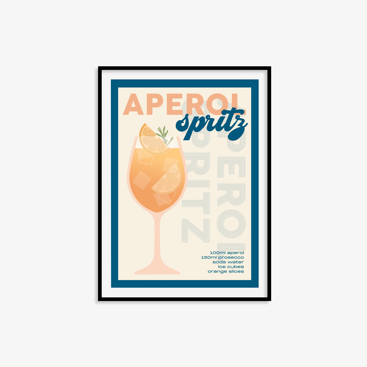 Aperol Spritz Print