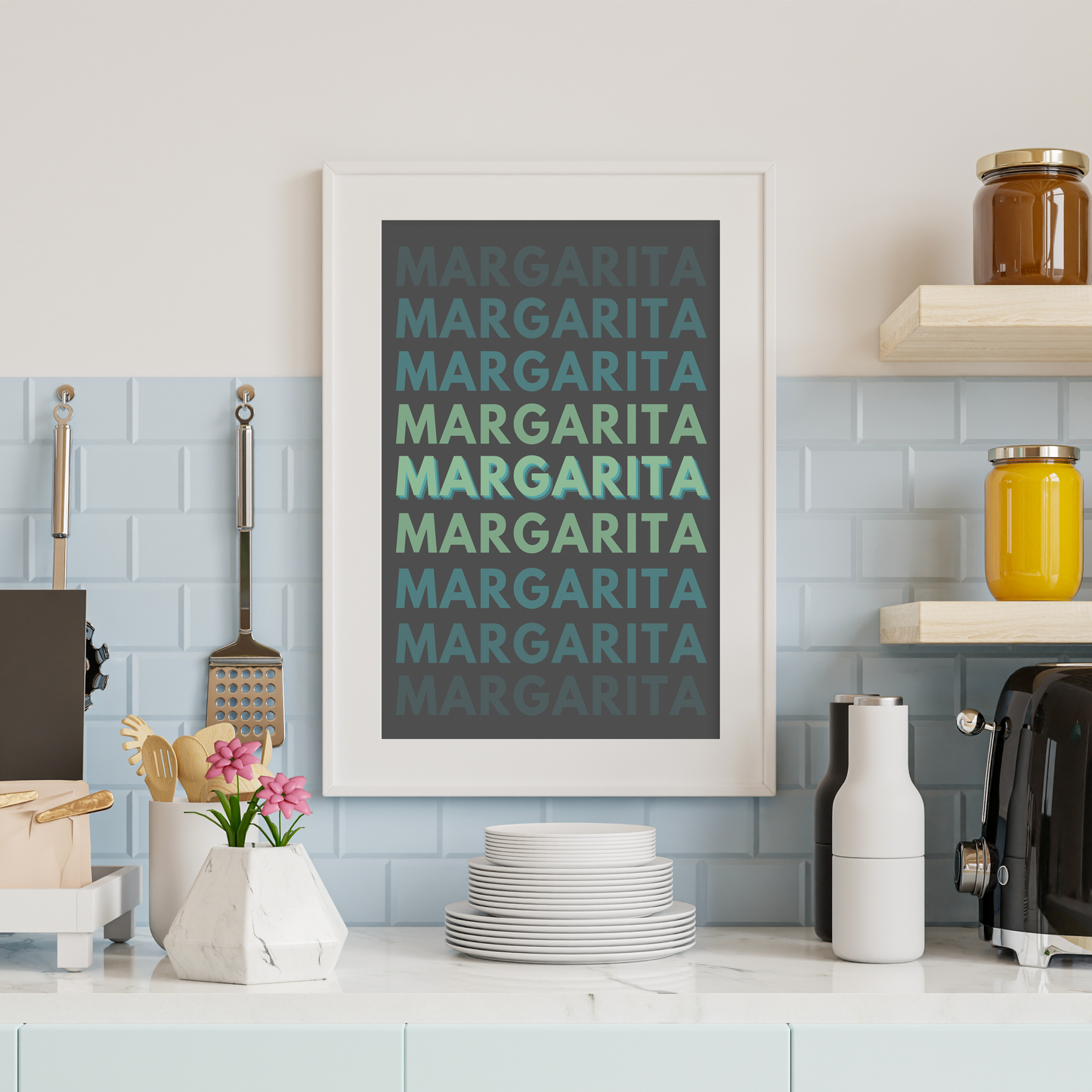 Margarita Typography Print