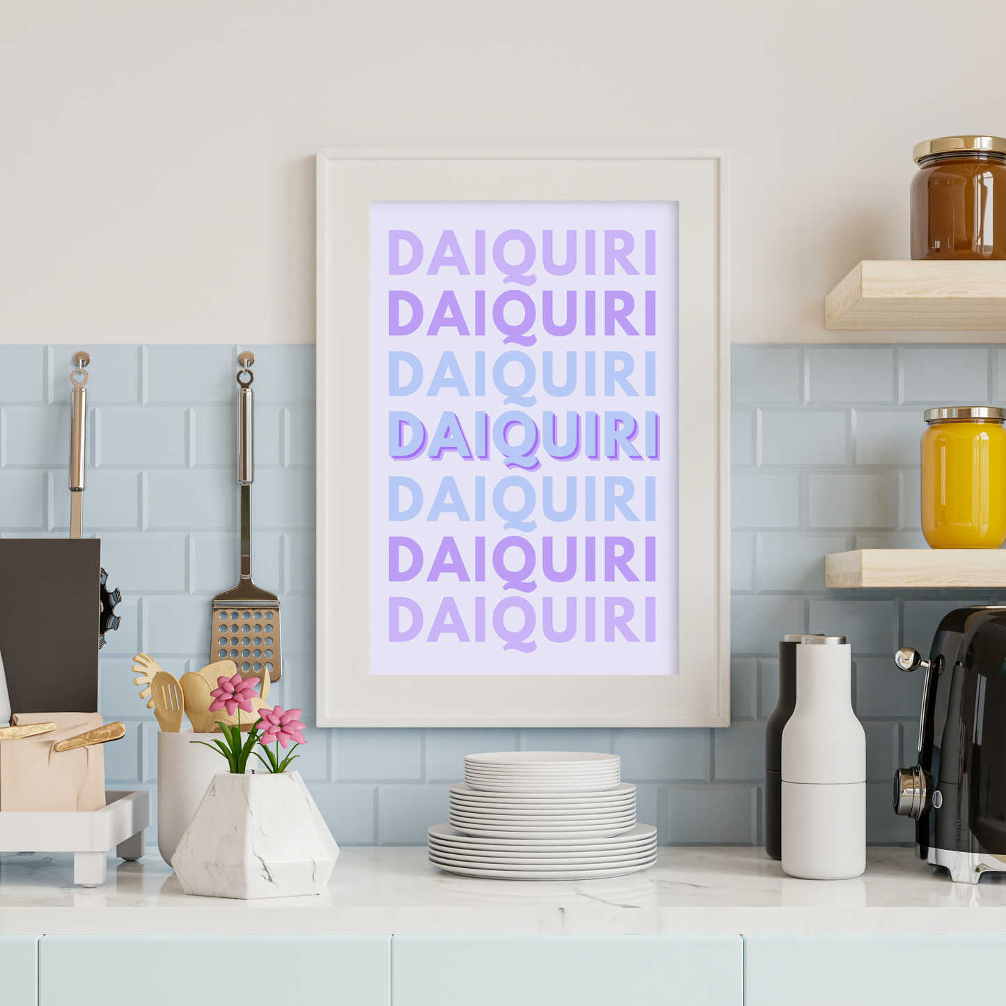 Daiquiri Typography Print