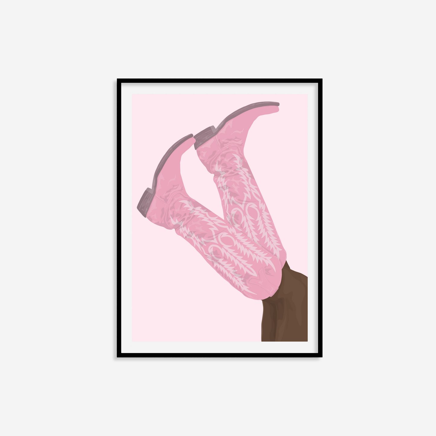 Cowgirl Boots Print