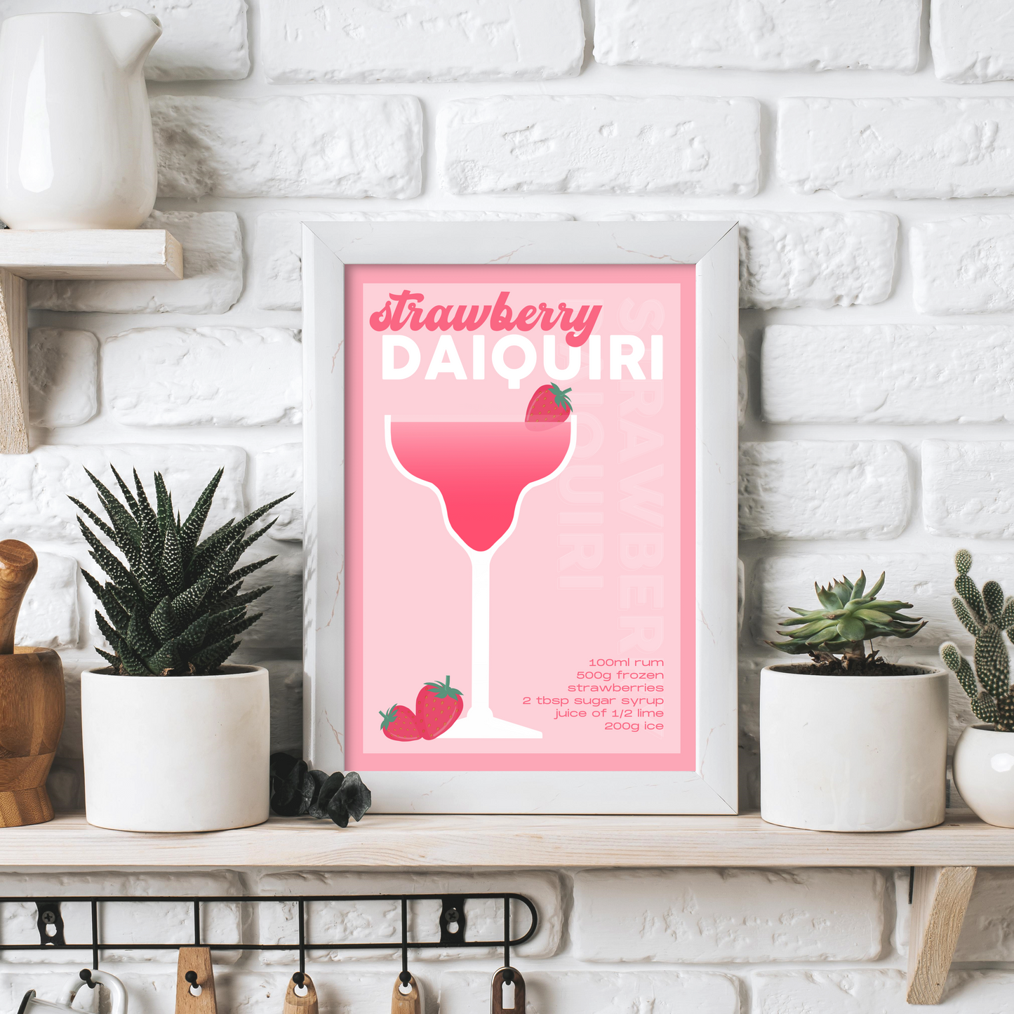 Strawberry Daiquiri Print