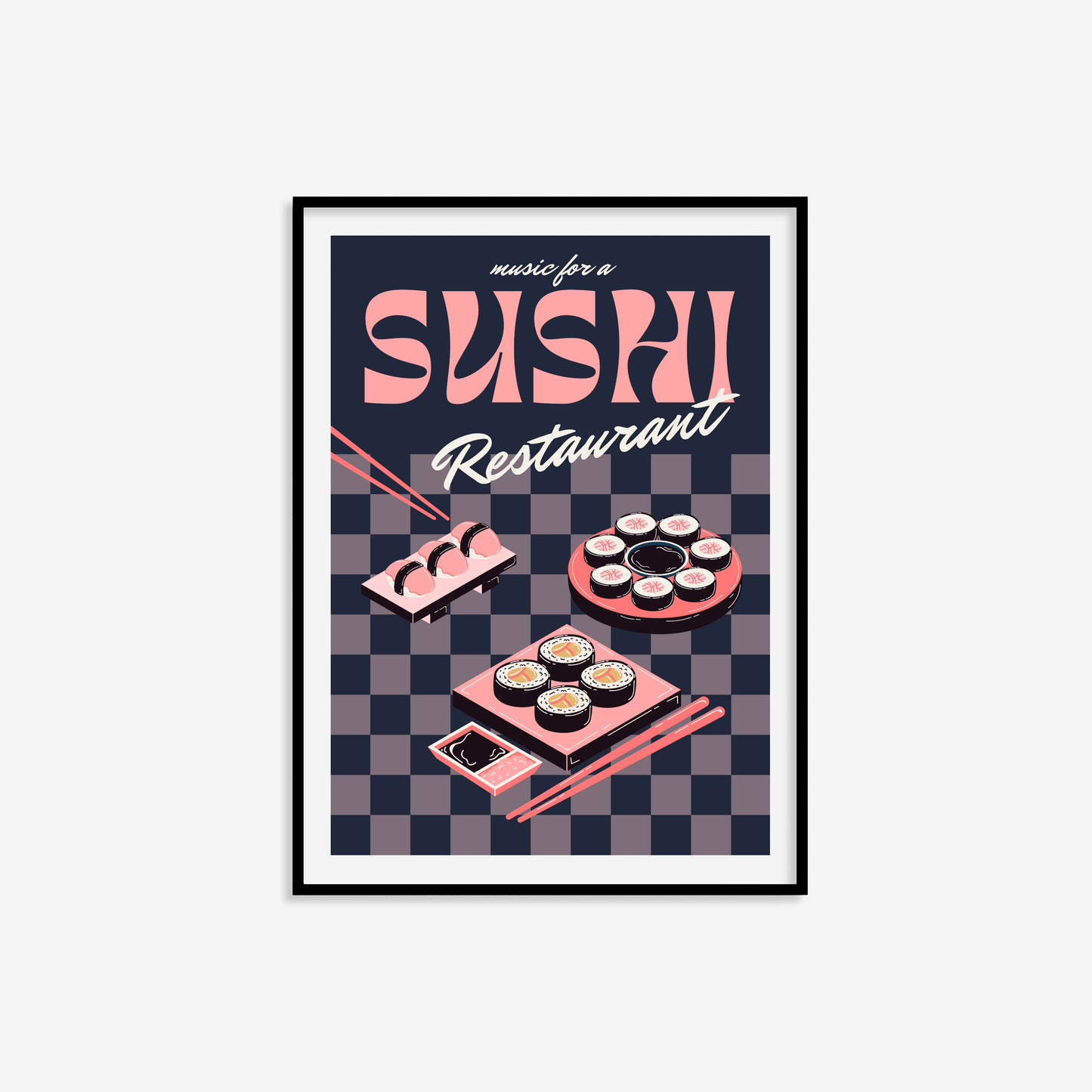 Music For A Sushi Restaurant Print