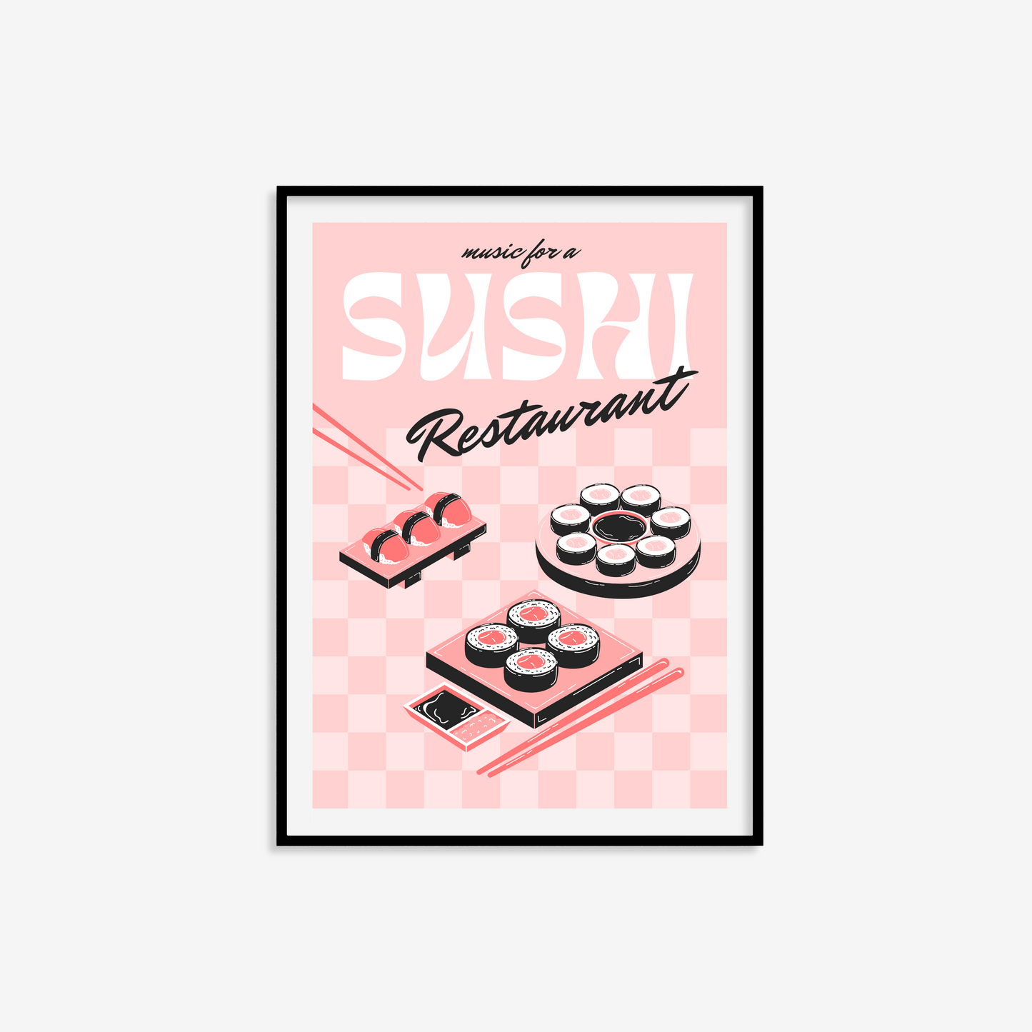 Music For A Sushi Restaurant Print