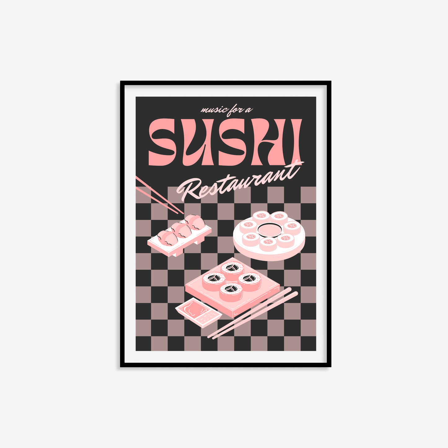 Music For A Sushi Restaurant Print