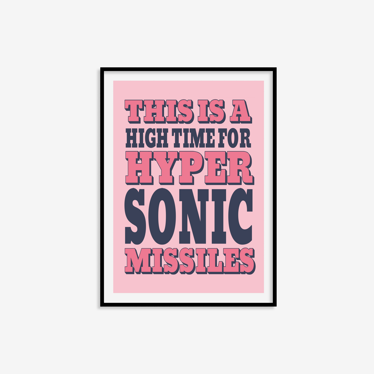 Hypersonic Missiles Print