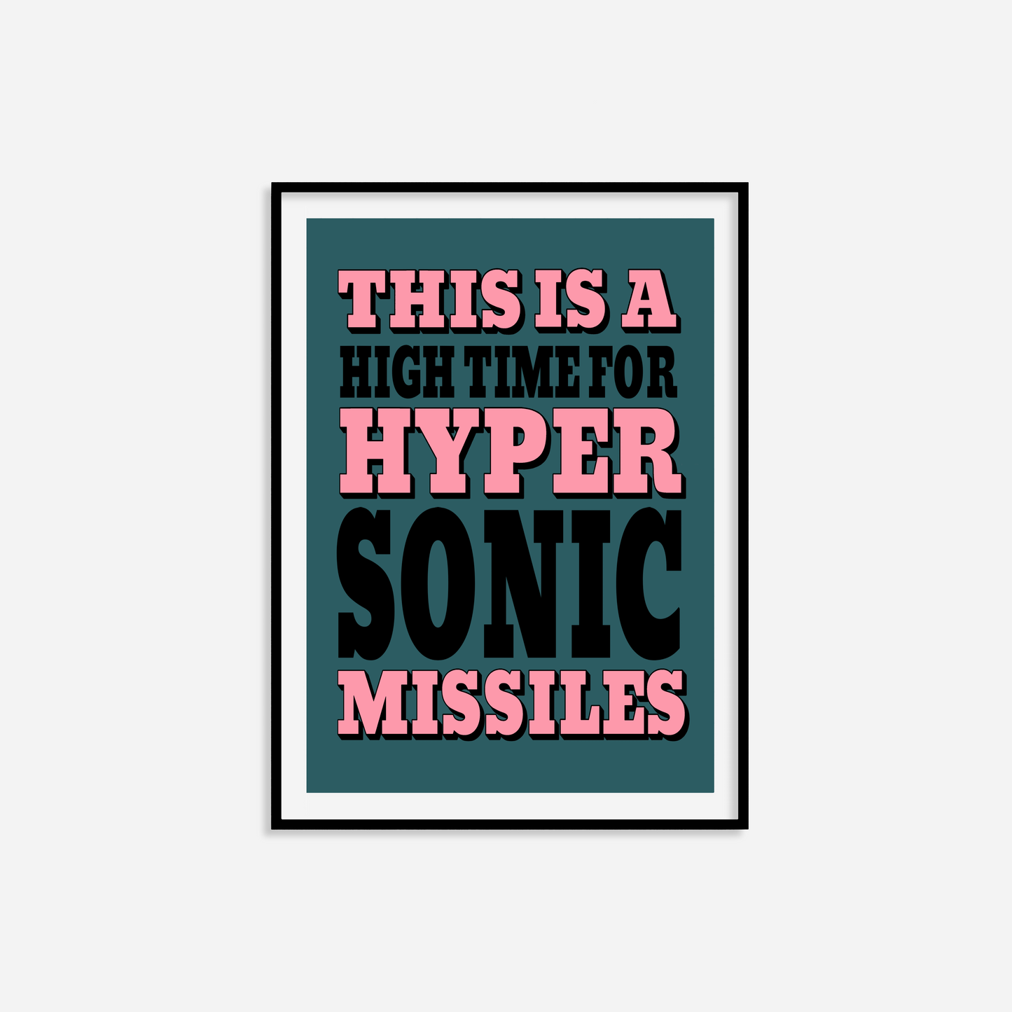 Hypersonic Missiles Print