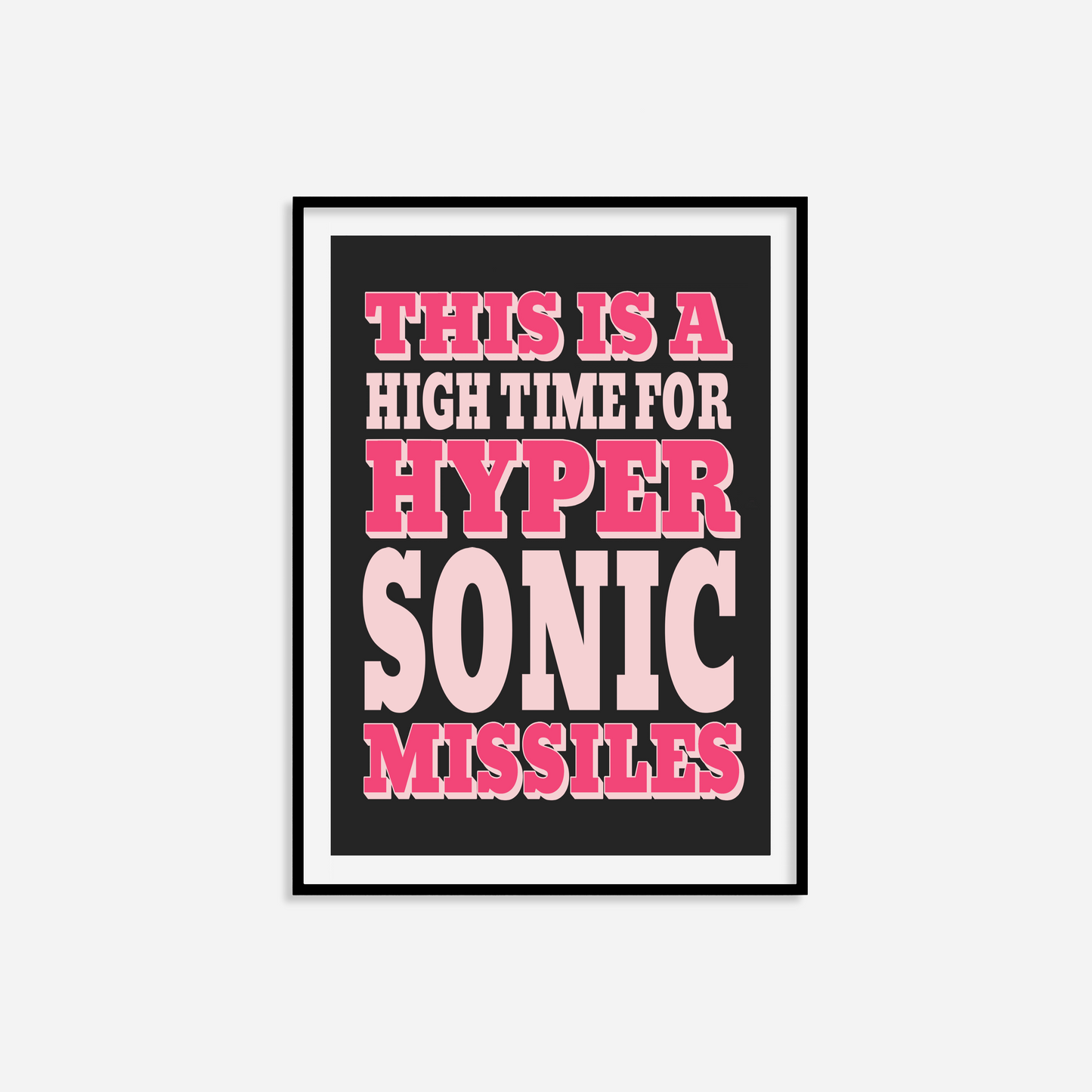 Hypersonic Missiles Print