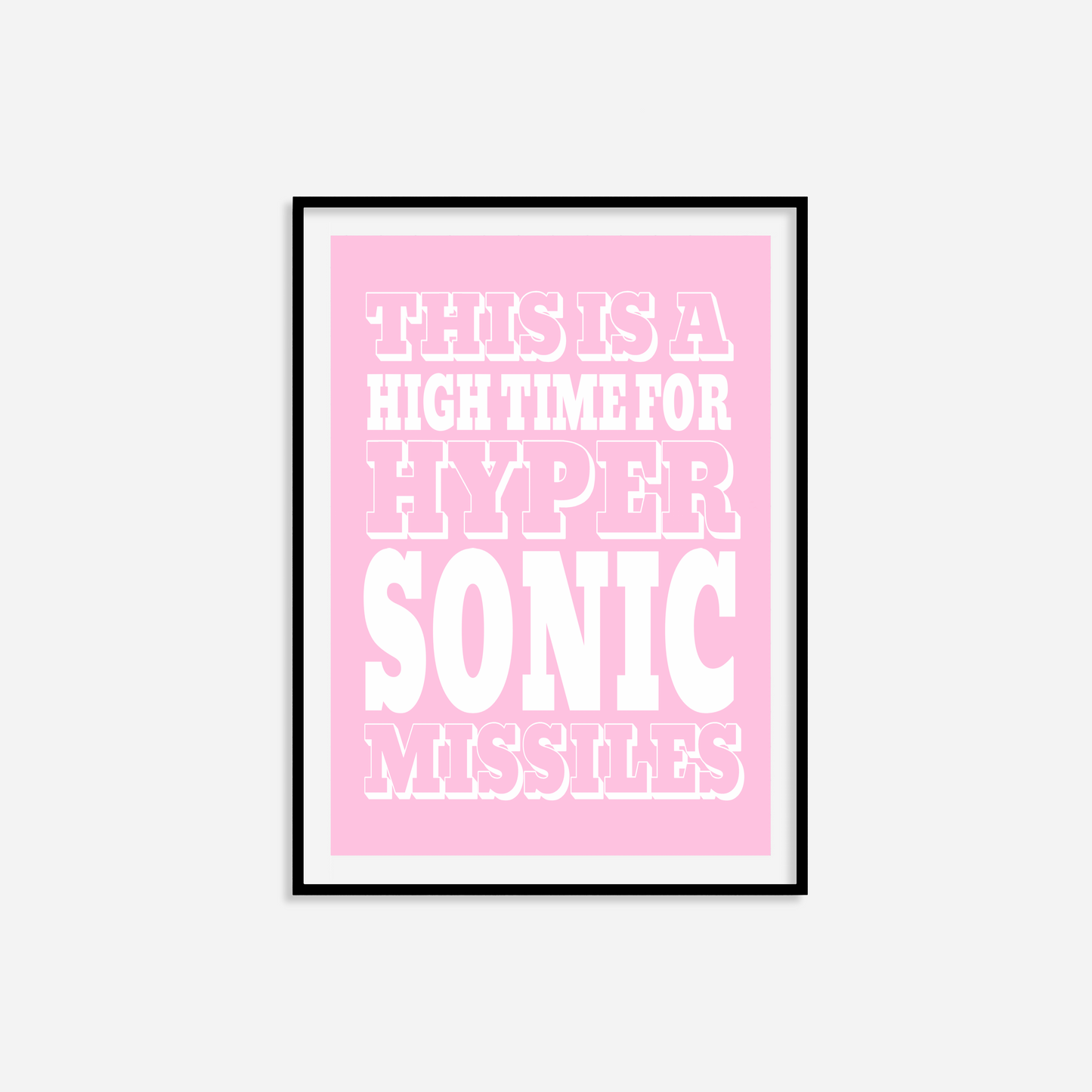 Hypersonic Missiles Print