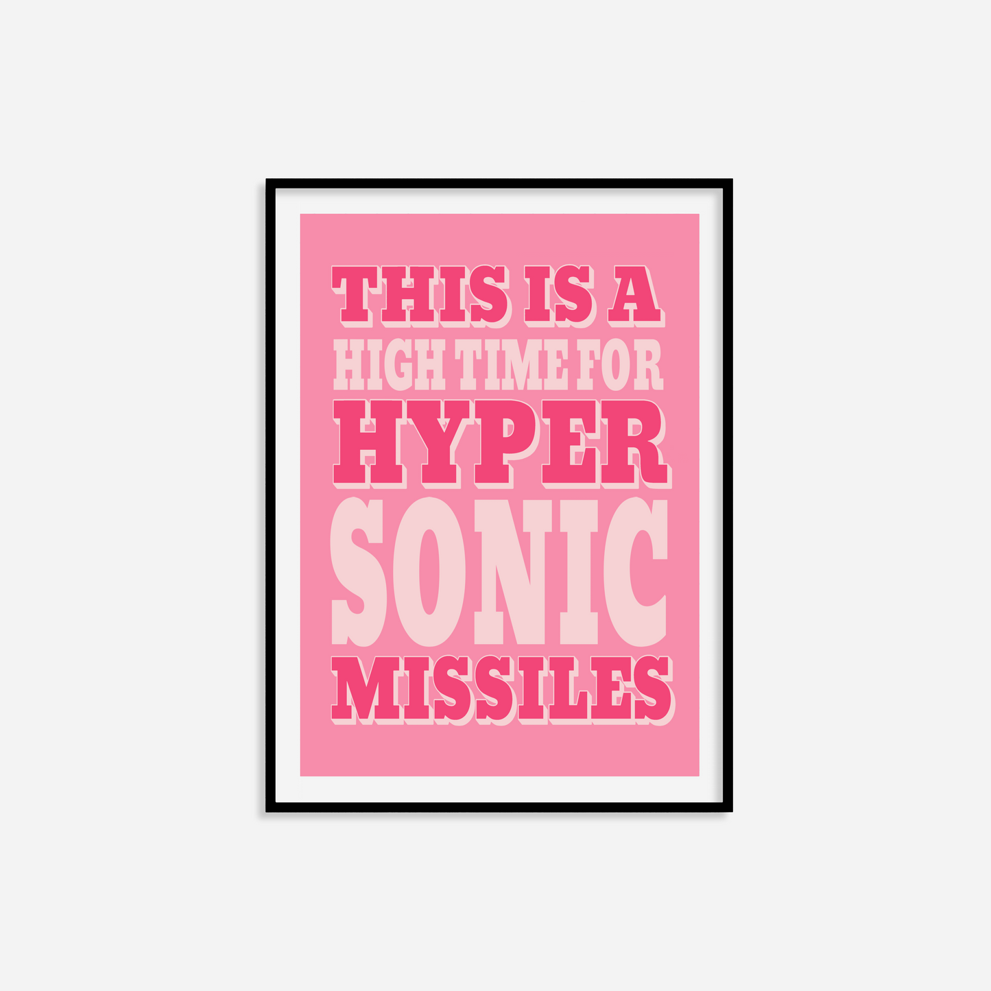 Hypersonic Missiles Print