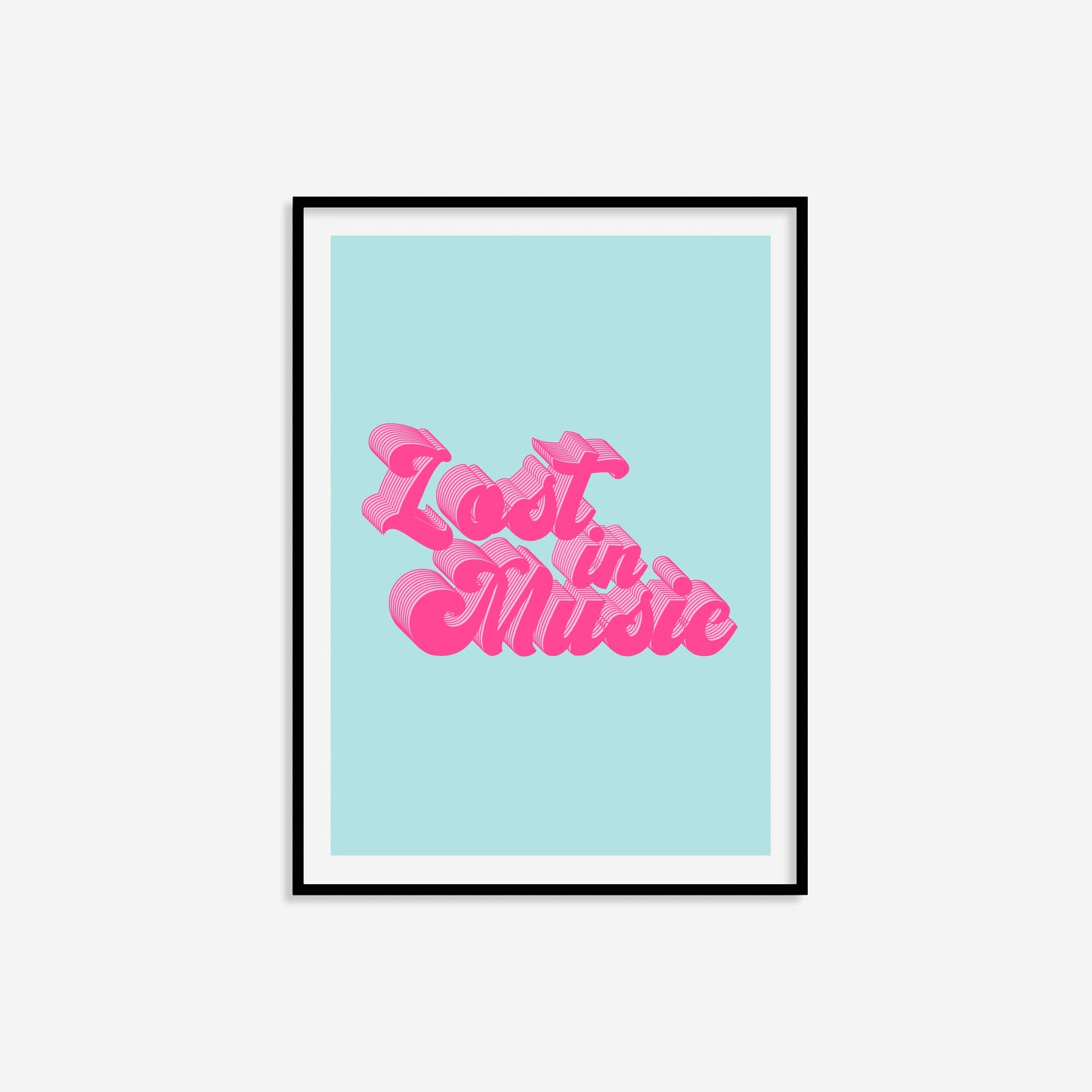 Lost In Music Print