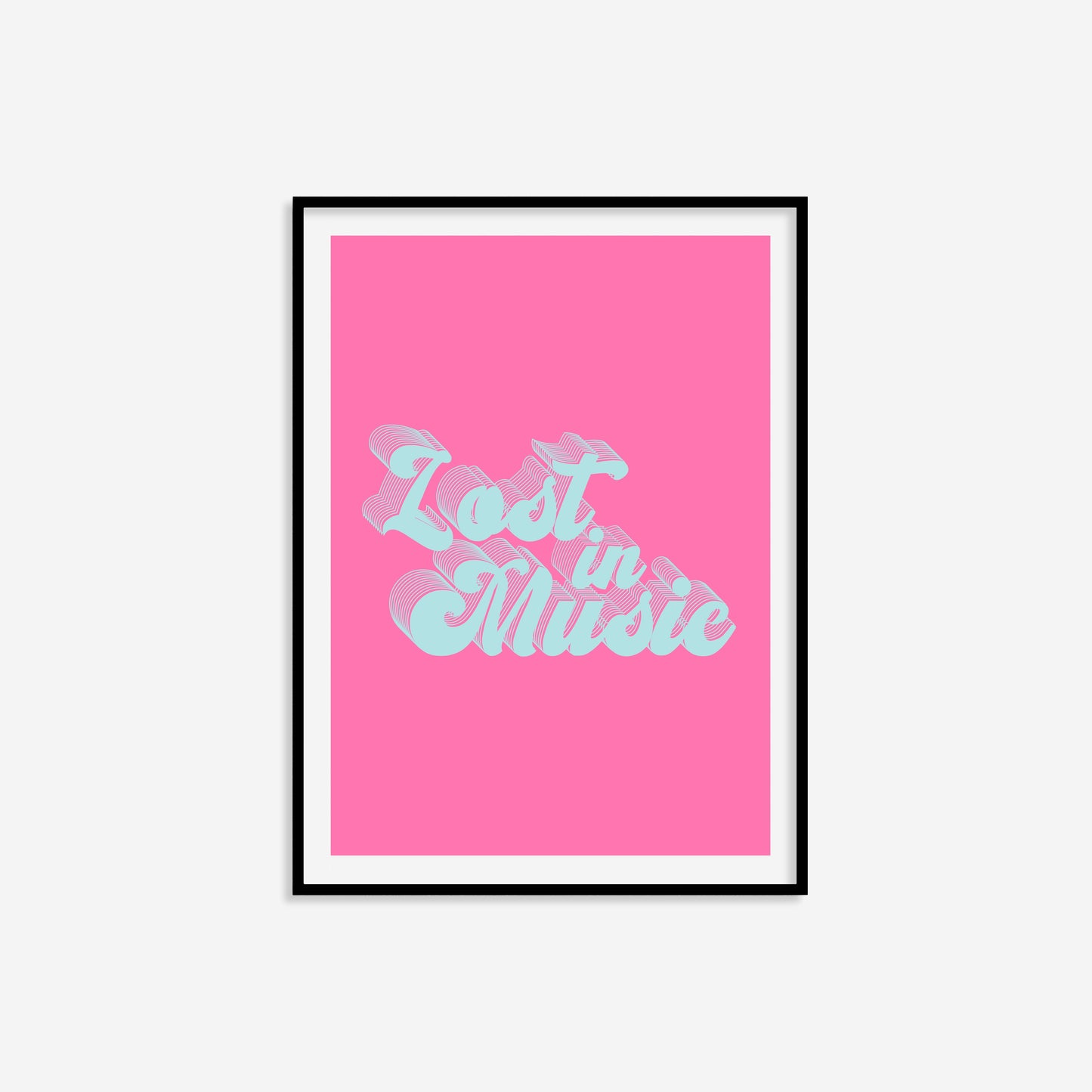 Lost In Music Print