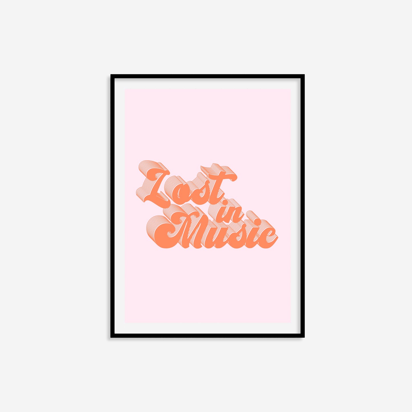 Lost In Music Print