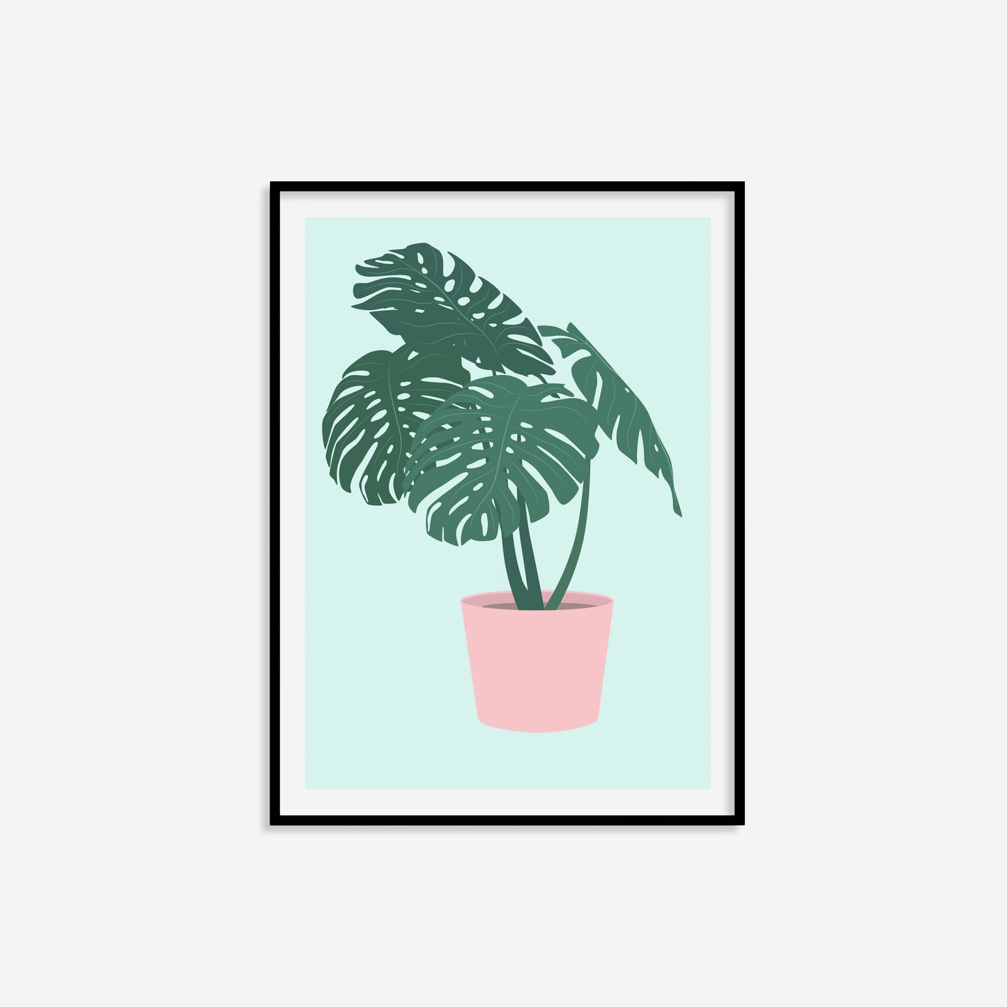 Monstera Print